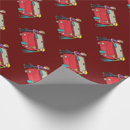 Autowassen Cadeaupapier (Hoek)