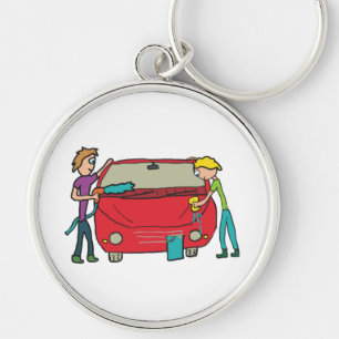 Autowassen Sleutelhanger
