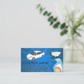 Autowassen | Spray Handwas Visitekaartje (Staand voorkant)