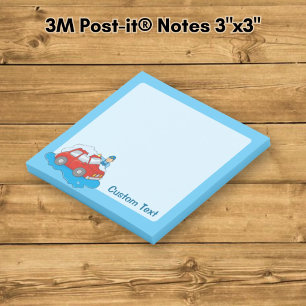 Autowassende Man Post-it® Notes