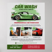 Autowasservices Poster (Voorkant)