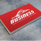 Autowassing automatische informatie over auto's Mo Visitekaartje