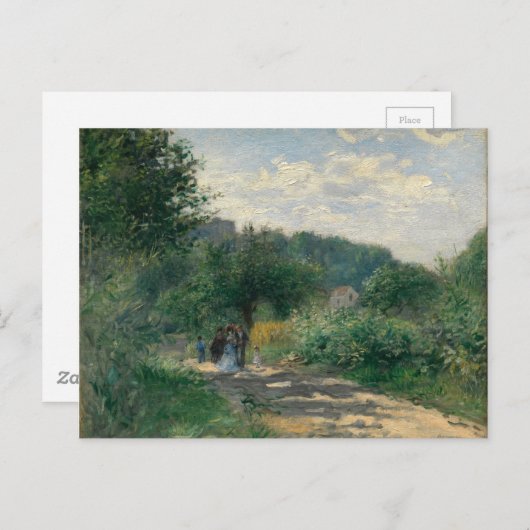 Autoweg Auguste Renoir A, Louveciennes Briefkaart (Voorkant / Achterkant)