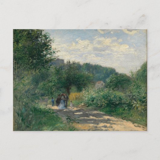 Autoweg Auguste Renoir A, Louveciennes Briefkaart (Voorkant)
