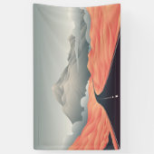 autoweg spandoek (Verticaal)