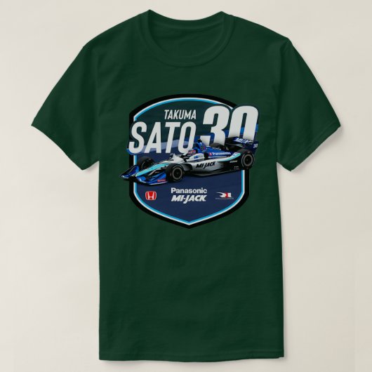 Autoweg Takuma Sato 2019 T-shirt (Design voorkant)