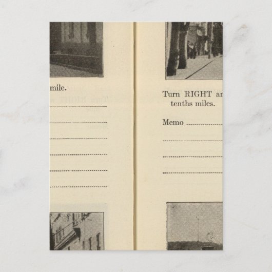 Autowegen, NY Briefkaart (Voorkant)