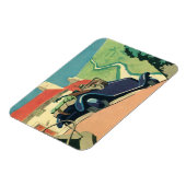 autowegvervoer met converteerbare motor in het la magneet (Linkerzijde)