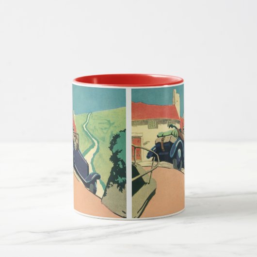 autowegvervoer met converteerbare motor in het la mok (Midden)