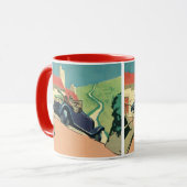 autowegvervoer met converteerbare motor in het la mok (Voorkant links)