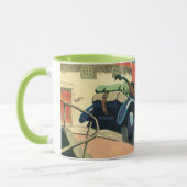 autowegvervoer met converteerbare motor in het la mok (Links)