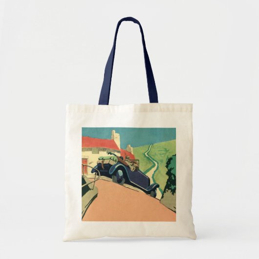  autowegvervoer met converteerbare motor in het la tote bag (Voorkant)