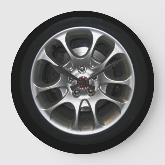 Autowielwieldokknop Grote Klok (Voorkant)