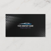 Autoworks, automatische reparatie, service en deal visitekaartje (Achterkant)