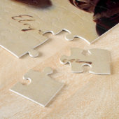 autowrak met pinupmeisje legpuzzel (Zijkant)