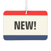 autowrak stijl nieuwe promotie  luchtverfrisser (Achterkant)