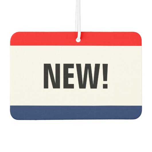 autowrak stijl nieuwe promotie  luchtverfrisser (Voorkant)