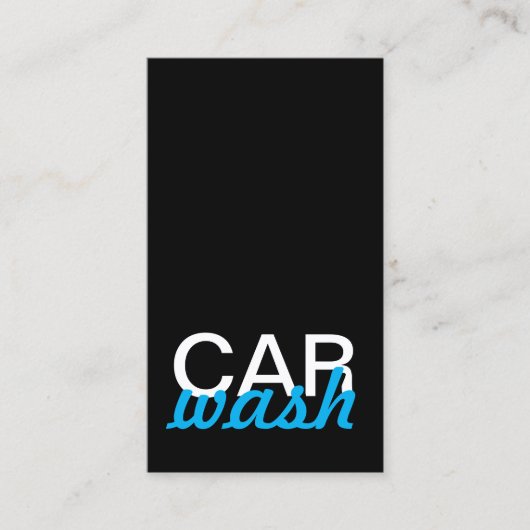 autowrakkenkaart klantenkaartje (Voorkant)