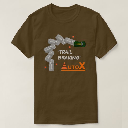 AUTOX-groen T-shirt (Design voorkant)