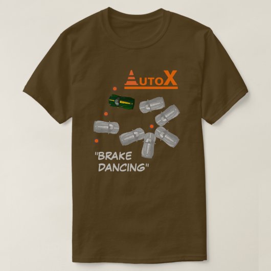 AUTOX-groen T-shirt (Design voorkant)