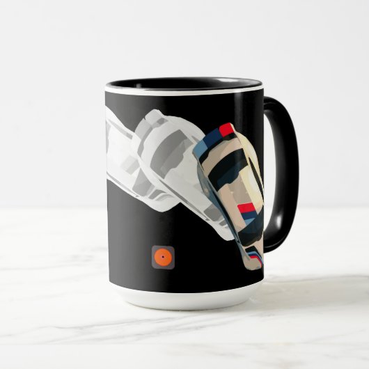 AUTOX-wit Mok (Voorkant rechts)