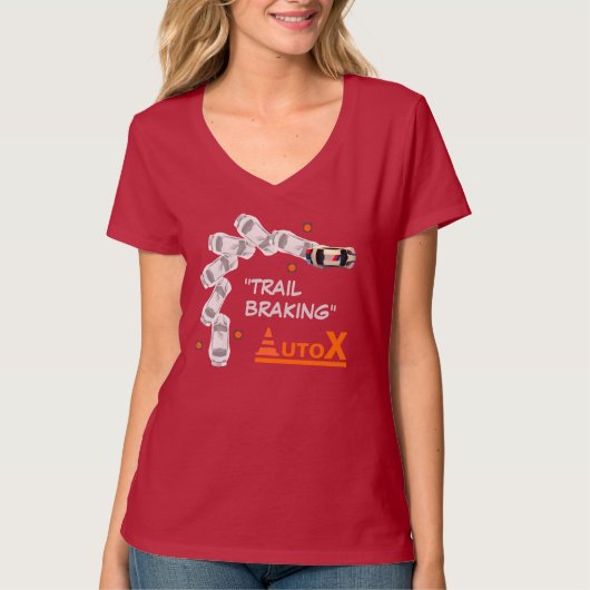 AUTOX-wit T-shirt (Voorkant)