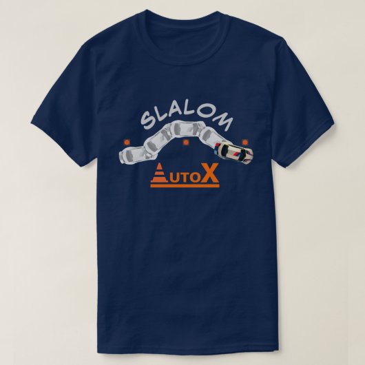 AUTOX-wit T-shirt (Design voorkant)