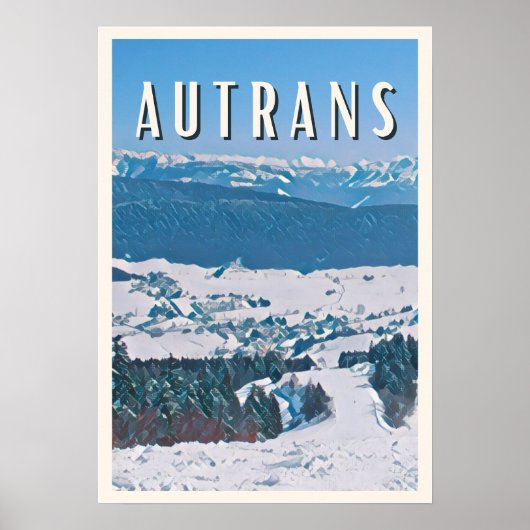 Autrans Poster (Voorkant)