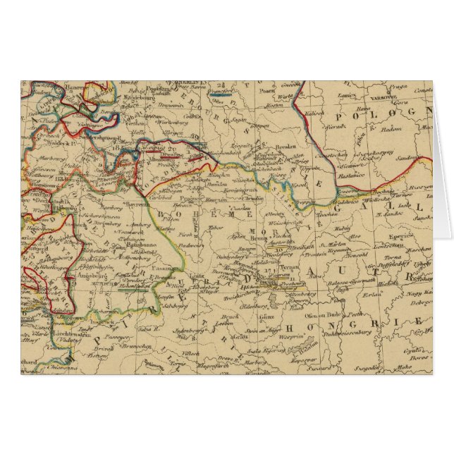 Autriche, Prusse, Confed Germanique, Pologne (Voorkant Horizontaal)