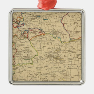 Autriche, Prusse, Confed Germanique, Pologne Metalen Ornament