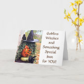 ***AUTUM BIRTHDAY WISHT** KAART (Gele Bloem)