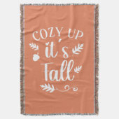 Autum, Fall Orange Deken (Voorkant Verticaal)