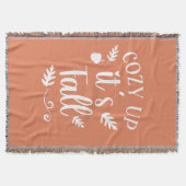 Autum, Fall Orange Deken (Voorkant)