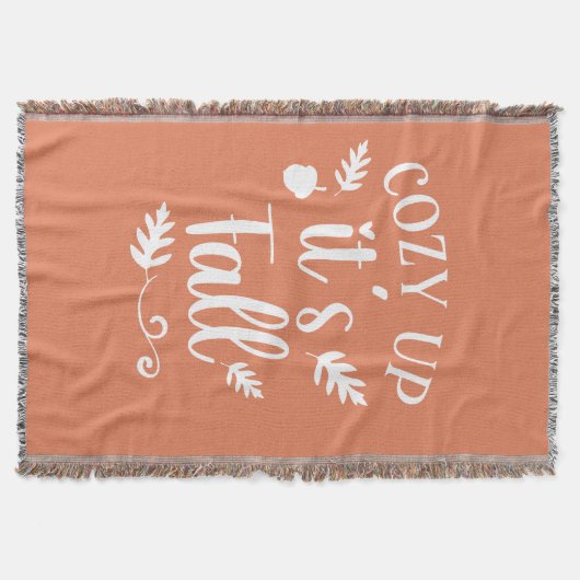 Autum, Fall Orange Deken (Voorkant)