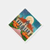 Autum/Herfst Moon Paper Servet (Hoek)