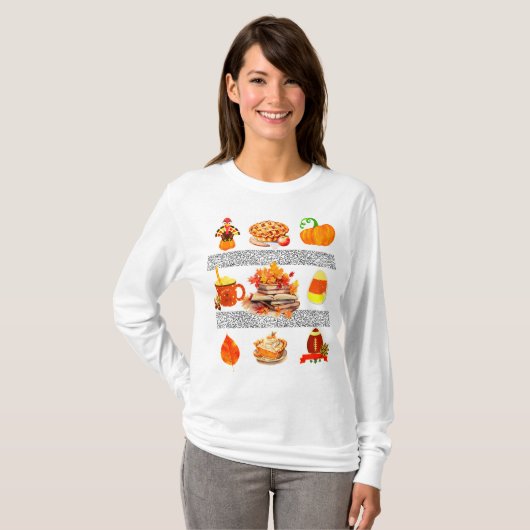 Autum/Herfst Vrouwen T-shirt (Voorkant volledig)