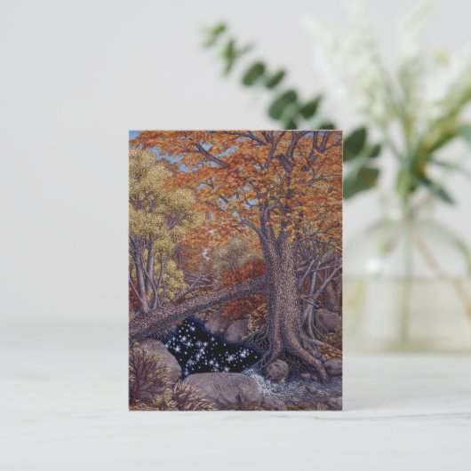 Autum Spring Briefkaart (Staand voorkant)