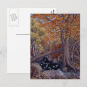 Autum Spring Briefkaart (Voorkant / Achterkant)