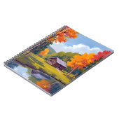 Autumn Abode Lakeside Cottage Notitieboek (Linkerzijde)