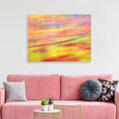 Autumn Abstract Canvas Print (Insitu (Woonkamer))