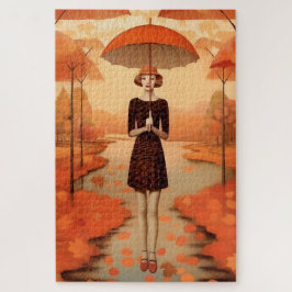 Autumn Abtract Puzzle Legpuzzel