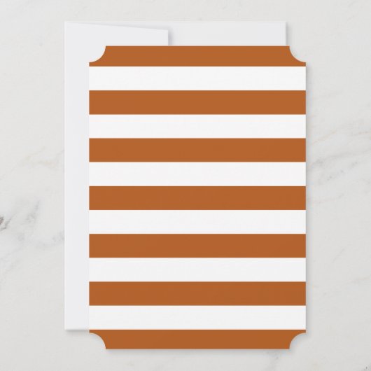 Autumn Acorn Bridal Shower Kaart (Achterkant)