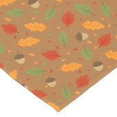 Autumn Acorns en Leaves Korte Tafelloper (Hoek)