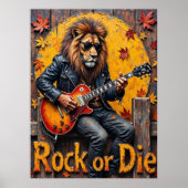 Autumn Acoustic: Lion's Heartfelt Jam Poster (Voorkant)