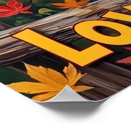 Autumn Acoustic: Rustic Strums van het Beer Poster (Hoek)