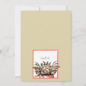 Autumn Adventure Invitation Kaart (Achterkant)