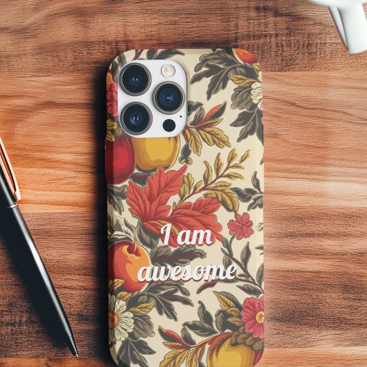 Autumn Affirmation Bliss iPhone 15 Case