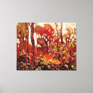 Autumn, Algonquin Park, beroemd schilderij, Canvas Afdruk