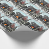 Autumn Amish Buggy Cadeaupapier (Hoek)