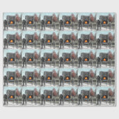 Autumn Amish Buggy Cadeaupapier (Vlak)